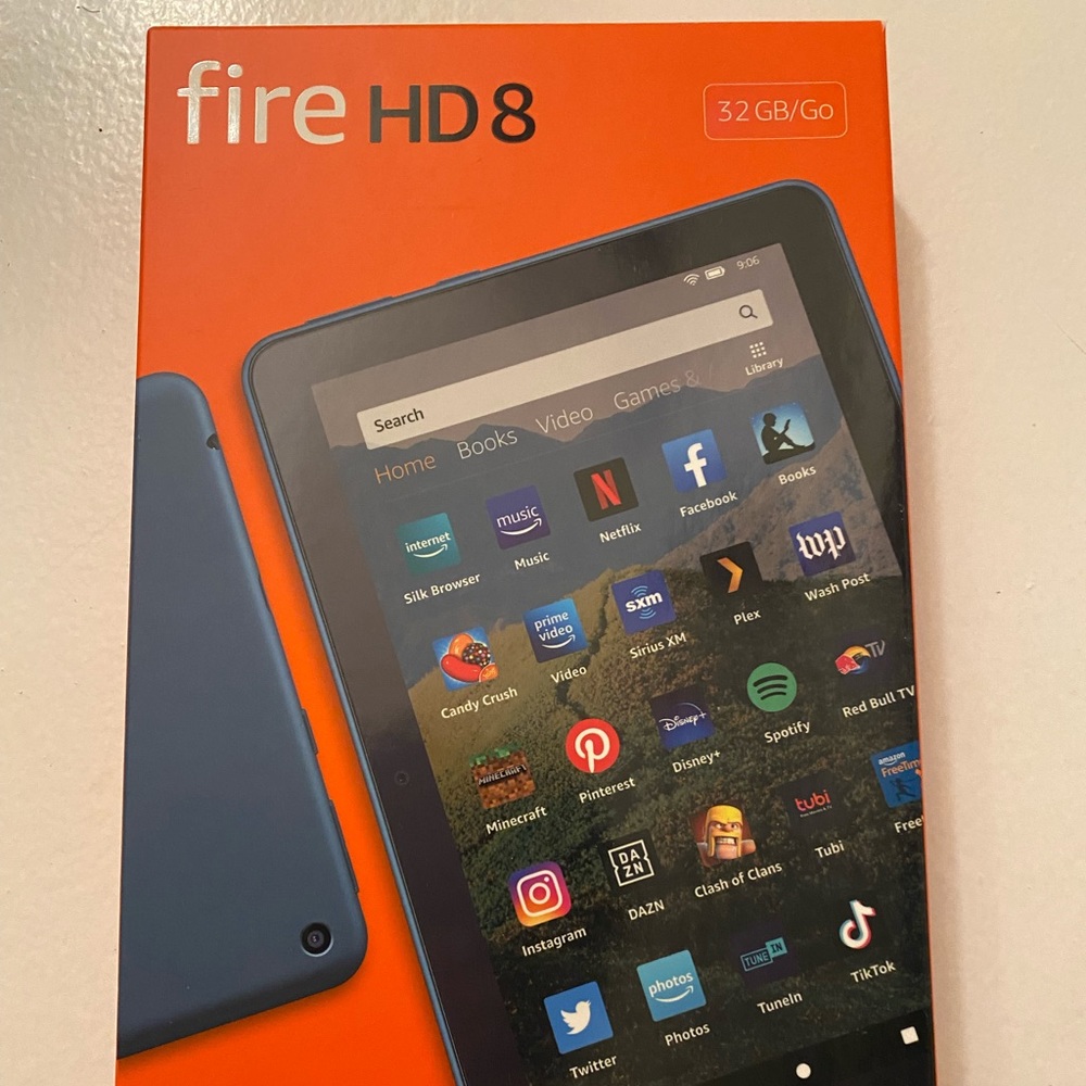 BNIB fire hd 8 tablet